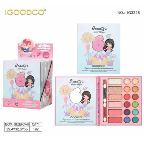 Набір косметики IGOODCO Beauty’s Sweet Weapon, в кор. 16*12,5*0,5см арт: IG3228