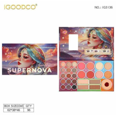 Набор косметики IGOODCO Supernova Makeup Set, в кор. 15,5*27,5*1см