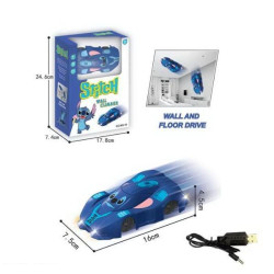 Машина 16*7.5*4.5см, на радіокеруванні антигравітаційна, їде по стінах, герой, вбудований акумулятор, пульт, USB кабель,  в кор. 24*18*7,5см  арт: MX18