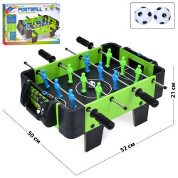 Футбол дерев'яний, на ніжках, на штангах, 52*50*21см, ігрове поле 42*29,5см, м'ячі, в кор. 46*30,5*7см   арт: 2604
