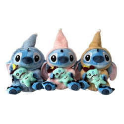 М'яка іграшка Стіч в одязі з лялькою 21см арт: ZIM-ST