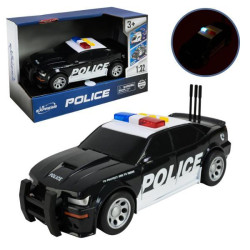 Машина бат. "Полиция" свет, звук, кор. 18,8*8,5*12,5см 