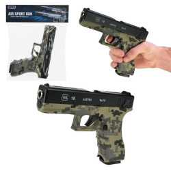 Пистолет мет., в пакете 21*3*25см 