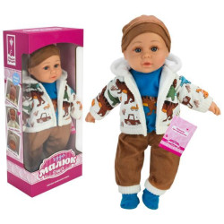 Пупс "Чудо Малюк" бат. розмовляє ураїнською, співає пісеньку, в кор. 18*11*42,5см  арт: PL-525-102