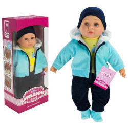 Пупс "Чудо Малюк" бат. розмовляє ураїнською, співає пісеньку, в кор. 18*11*42,5см  арт: PL-525-104