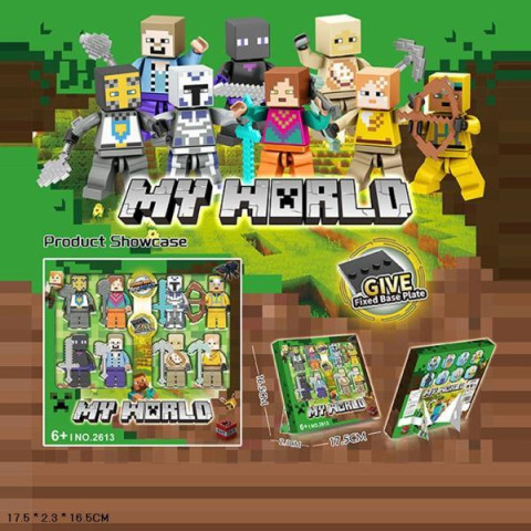 Набор героев МК 8 фигурок, в кор. 17,5*2,3*16,5см 