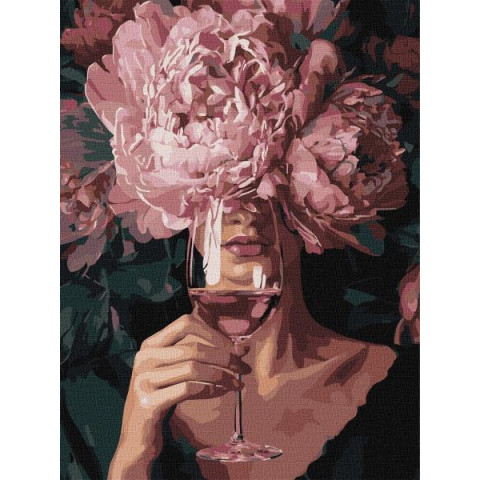 Картина за номерами "Аромат спокуси" 30х40см, термопакет, ТМ Ідейка, Україна арт: KHO8701