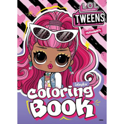 Раскраска со стикерами Tweens Cherry, 21*30см, ТМ Идейка, Украина