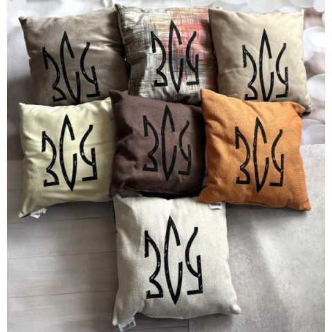 Подушка декоративна "ЗСУ", 40*40см в асортименті арт: 101019