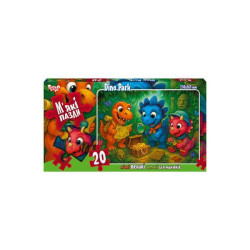 Пазли м'які. 20 ел., серія 10 арт: S20-10-07