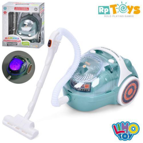 Пилосос 14см/52см, звук, світло, рухливі пінопластові кульки, на батар., в кор. 17*20*9,5см  арт: YH129-4G