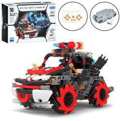 Конструктор Машина, р/к, акум, колеса-ролики, USBзарядное, APP, 546дет, в кор. 27,5*22,5*7см   арт: K96104