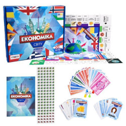 Настольная игра "Экономика мира", в кор. 34*29,1*5,4см, ТМ Стратег, Украина