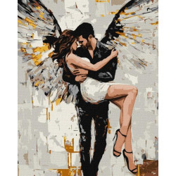 Картина за номерами "Її спасіння з фарбами металік extra" 40х50см, термопакет, ТМ Ідейка, Україна арт: KHO8657