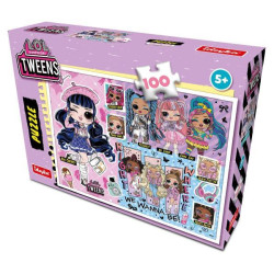 Пазли L.O.L. Surprise! Tweens Collection, 100 елементів, в кор. 27,5*18*5см, ТМ Ідейка, Україна арт: LP100-004