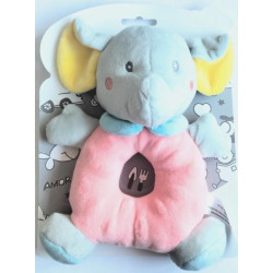 Погремушка плюшевая Слонёнок, на планш. 22*12см, ТМ Tulilo, Польша