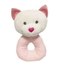 Погремушка плюшевая Котик, на планш. 22*12см, ТМ Tulilo, Польша