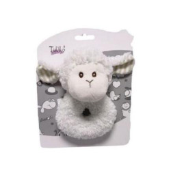 Погремушка плюшевая Овечка, на планш. 22*17см, ТМ Tulilo, Польша