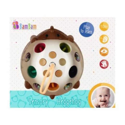 Сенсорная игрушка Ёжик, в кор. 21*18*5,5см, ТМ Bam Bam, Польша