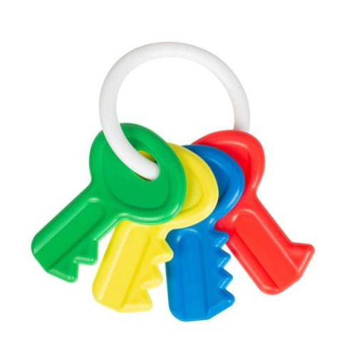 Брязкальце Ключі, на планш. 17*9,5см, ТМ AKUKU, Польща арт: A0681