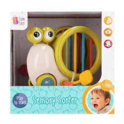 Сортер сенсорный Улитка, в кор. 20*20*15см, ТМ Bam Bam, Польша