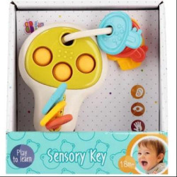 Сенсорная игрушка Ключи, в кор.16*14*9см, ТМ Bam Bam, Польша