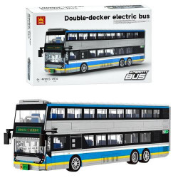 Конструктор городская серия, автобус, 39см, 415дет, в кор. 40*25*8,5см 