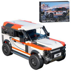 Конструктор авто серия, джип, 15,8см, 406дет, в кор. 28*20*5см 