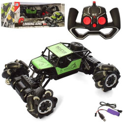 Машина р/у 2,4G, аккум, 1:18, 24,5см, 2 цвета, USB зарядное, в кор. 31*13,5*19 см 