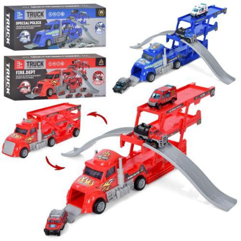 Трейлер 31см, машинки 