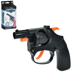 Пистолет 13см, стреляет пистонами, в кор. 18*9*3см 