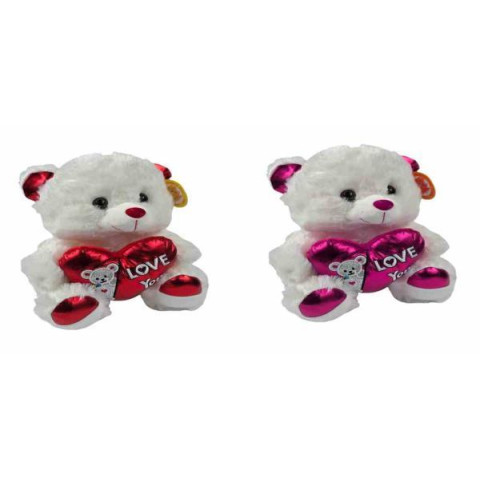 Мягкая игрушка интерактивная  Медведь с сердцем 26см музыкальн., AToys (07746926)