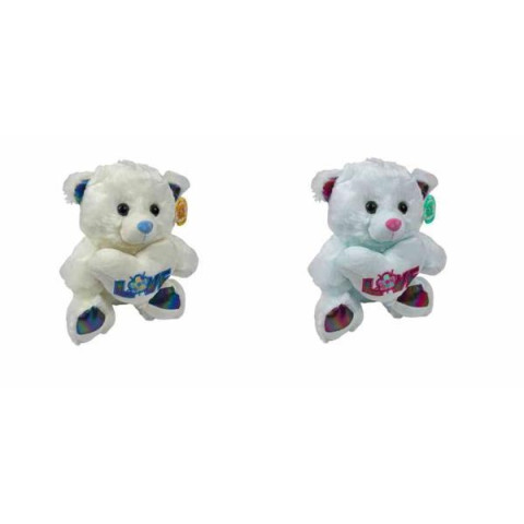 М'яка іграшка Ведмідь з серцем 32см муз. арт: НВ-03832