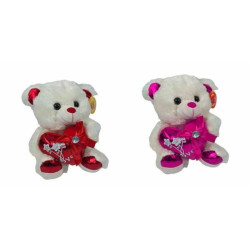 М'яка іграшка Ведмідь з серцем 30см муз. арт: НВ-03530