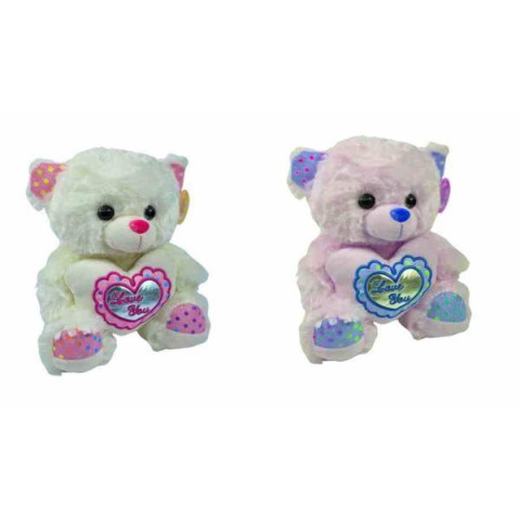 М'яка іграшка Ведмідь з серцем 26см муз. арт: НВ-04026