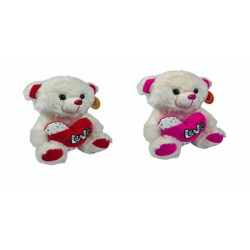 М'яка іграшка Ведмідь з серцем муз. 26см арт: НВ-А6-26