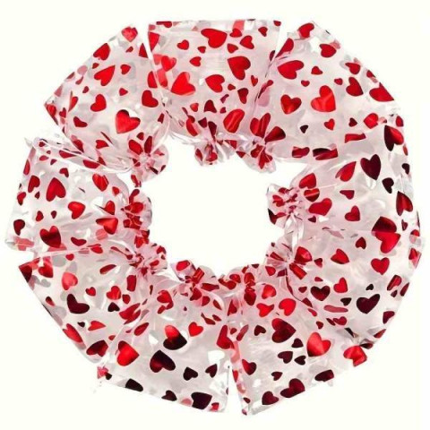 Мішечки 8*10см для подарунків з органзи. с серцями ЦІНА ЗА УП.10ШТ, пак. 12*15см арт: LOVE6