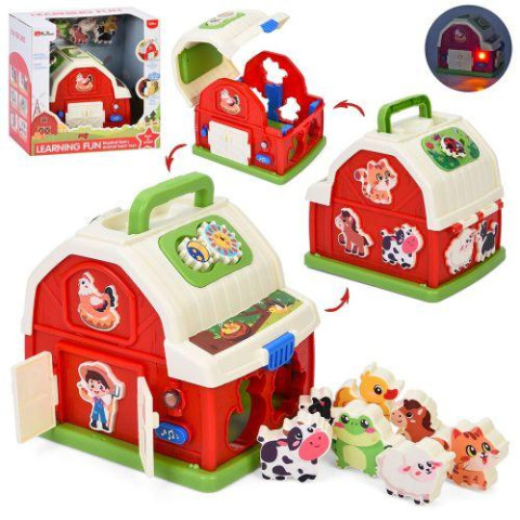Игра дом, 19*15,5*16см, музыка-звук