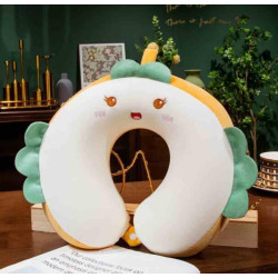 Подушка підголовник Каваї, з піни з ефектом пам'яті, чохол, що знімається, 28*30см арт: ZP2