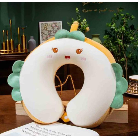 Подушка підголовник Каваї, з піни з ефектом пам'яті, чохол, що знімається, 28*30см арт: ZP2