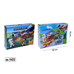 Конструктор MINECRAF 80 деталей, в кор. 19*14см