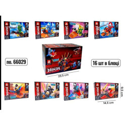 Конструктор NINJAGO 42 детали, ЦЕНА ЗА 1ШТ, В УП. 16ШТ, в кор. 14.5*9.5см