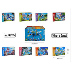 Конструктор NINJAGO 41+деталь, ЦЕНА ЗА 1ШТ, В УП. 16ШТ, в кор. 14.5*9.5см