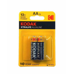 Батарейки Kodak LR06-U2 XTRALIFE ЦЕНА ЗА УП. 2ШТ, планшет 12*8см