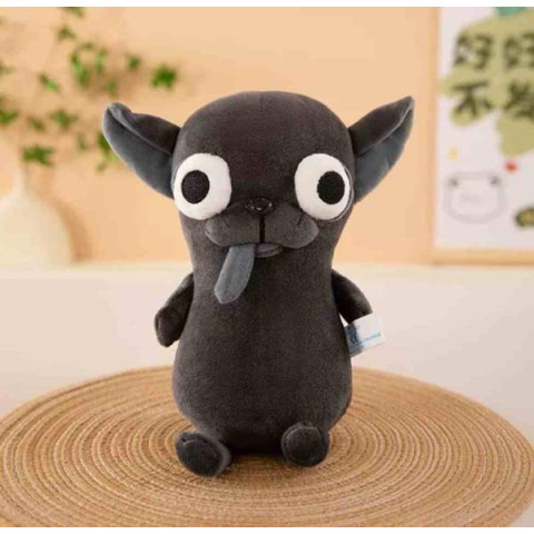 Мягкая игрушка Песик Чихуахуа черная 25см