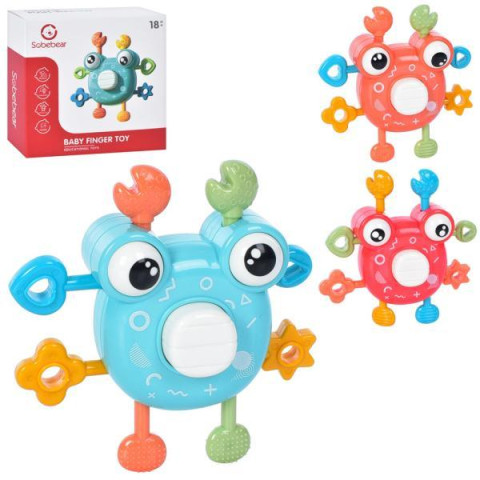 Трещотка, пищалка, 3 цвета, в кор. 11,5*11,5*4см 