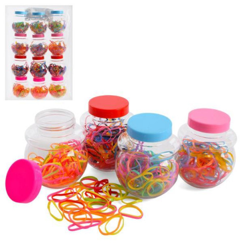 Набір для плетіння браслетів резиночки, ЦІНА ЗА УП. 12ШТ, (4 кольори) пак. 20*7*6,5см  арт: 103-XYG