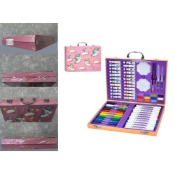 УЦЕНКА Набор для творчества маркеры двусторонние, фломастеры, акв.краски, краски 