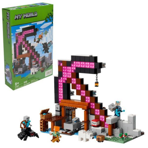 Конструктор MINECRAFT 530дет., в кор. 21*32*6см 
