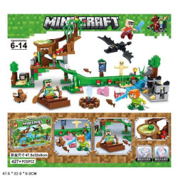 Конструктор MINECRAFT 427дет., в кор. 47,5*32*6см 
